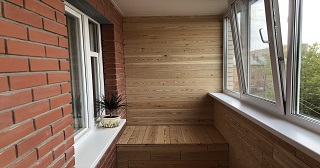 Отделка, остекление, утепление балконов в Троицке от 208 руб. м/2.