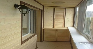 Отделка балкона под ключ Троицк, цена от 5810 руб.