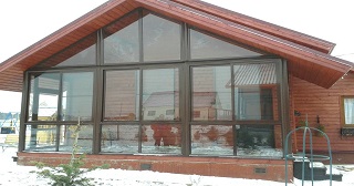 Остекление веранды Троицк, цена от 9856 руб.